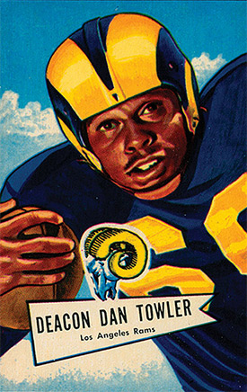 Dan Towler Los Angeles Rams for the Hall of Fame